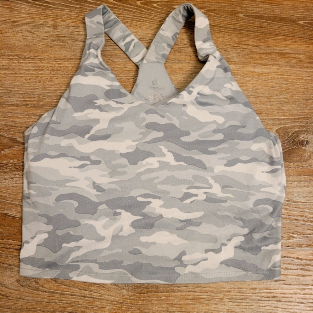 Camo Print Sports Bra